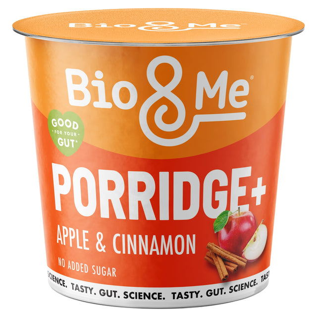 Bio & Me No Added Sugar Porridge+ Pot Apple & Cinnamon 65 g