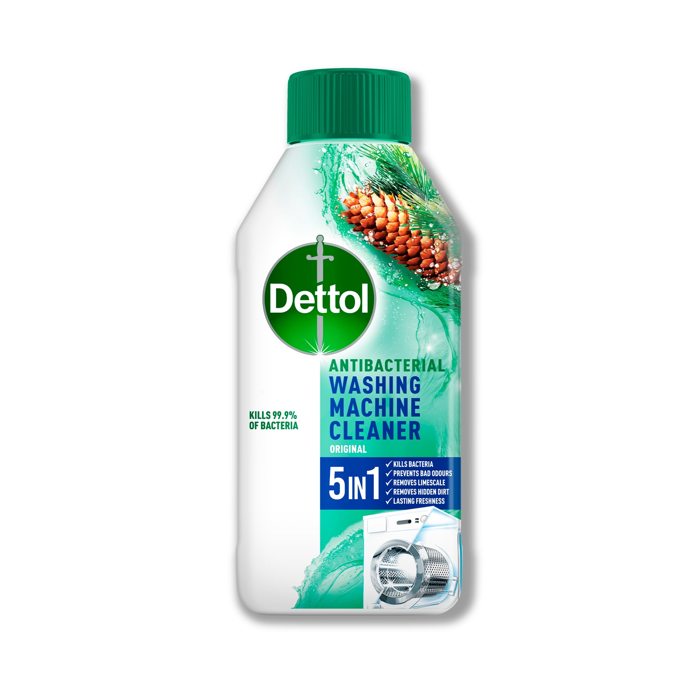 Dettol Anti-Bacterial Limescale Washing Machine Cleaner 250 ml
