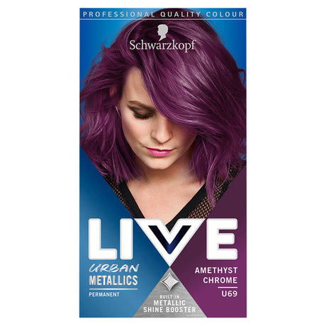 Schwarzkopf Live Amethyst Chrome Perm Hair Dye 142 g