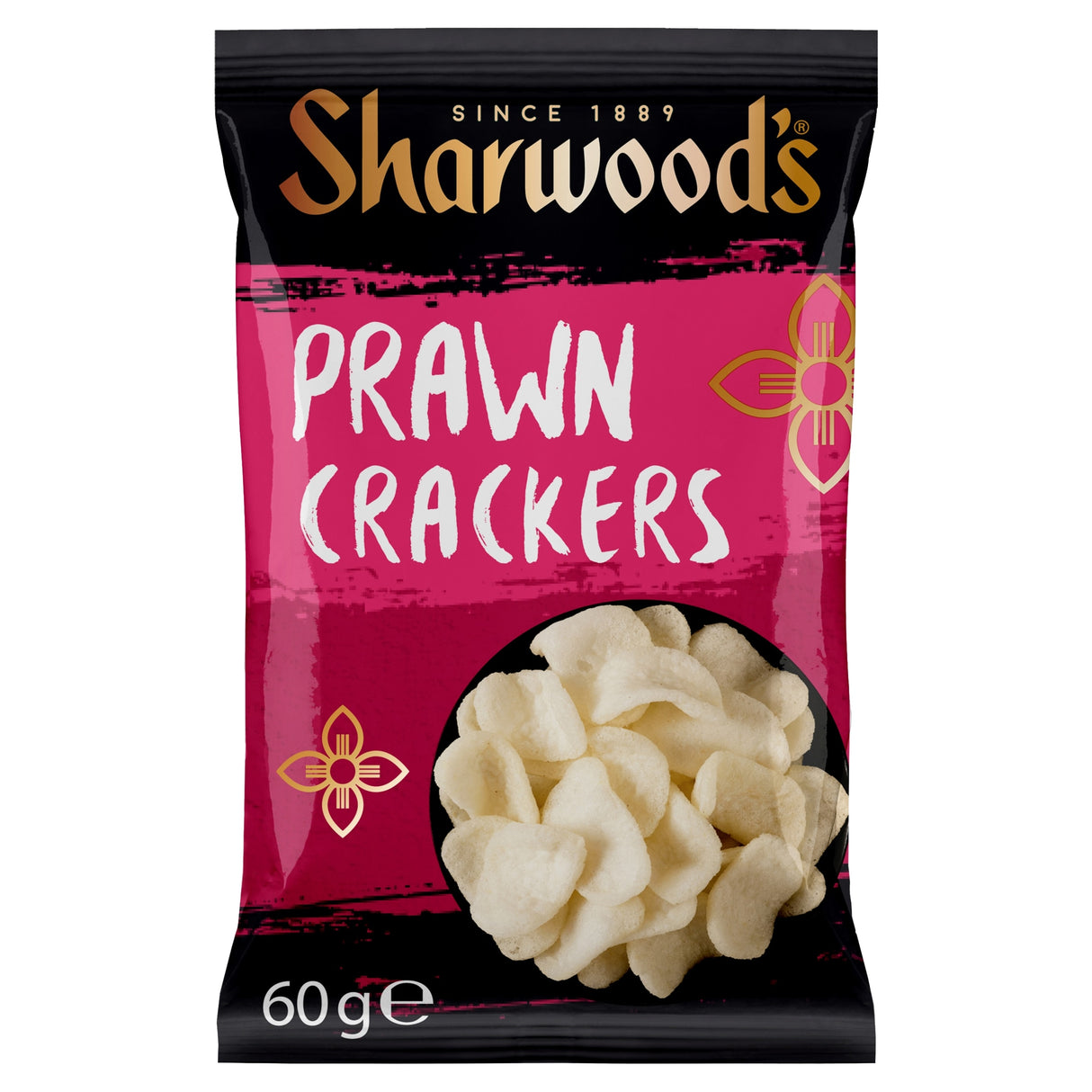 Sharwood's Ready To Eat Prawn Crackers 60 g