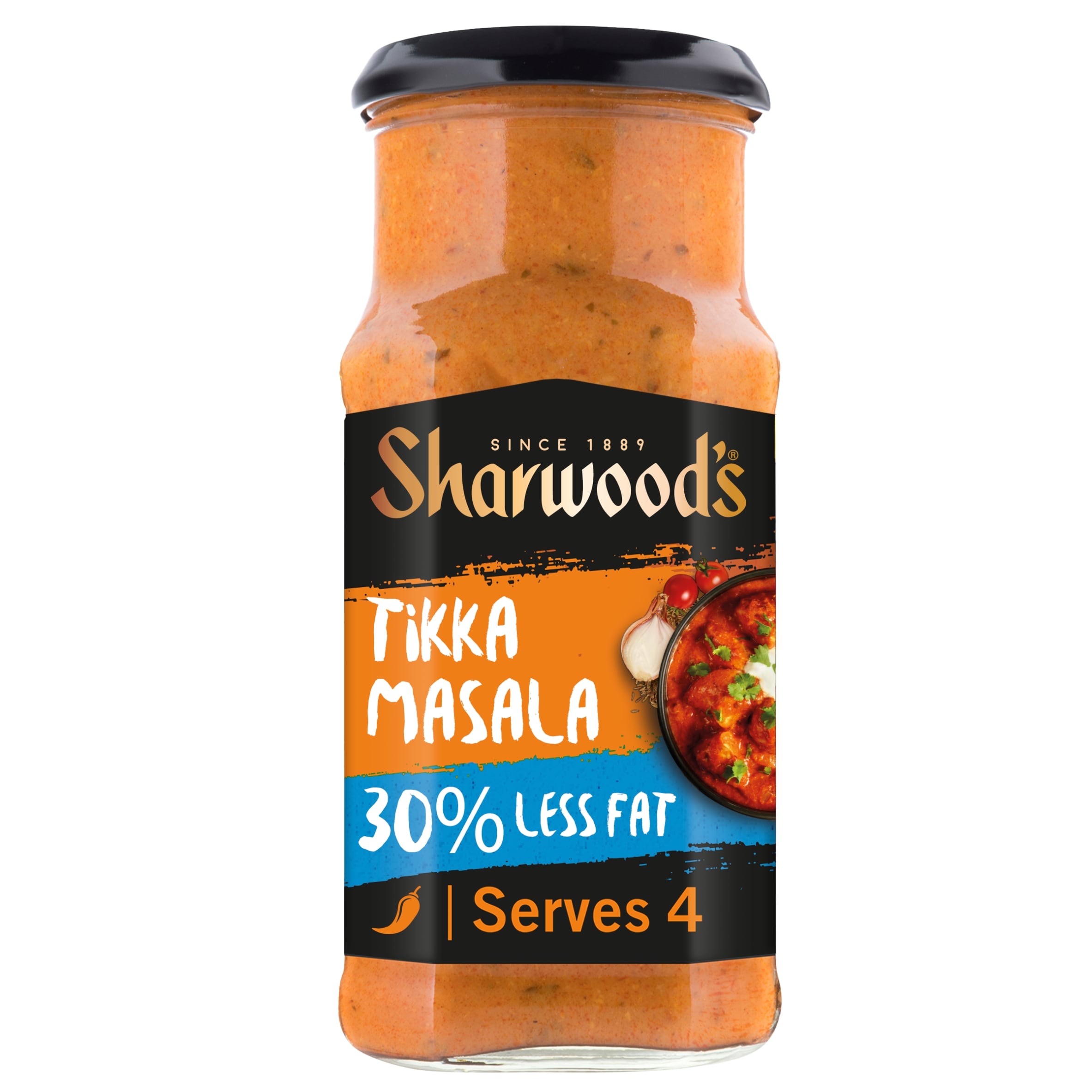Sharwood's Tikka Masala 30% Less Fat Cooking Sauce 420 g