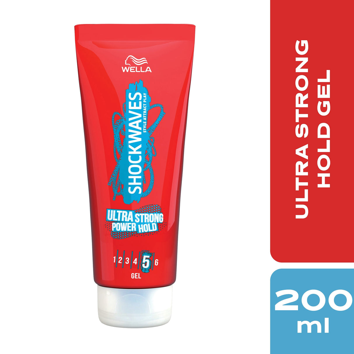 Shockwaves Ultra Strong Power Hold Gel 200 ml