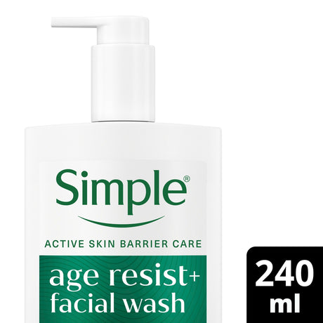 Simple Age Resist+ Cleanser 240 ml
