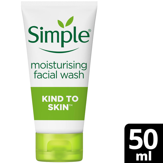 Simple Moisturising Facial Wash 50 ml