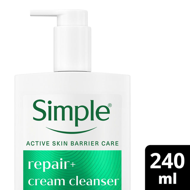 Simple Repair+ Cream Cleanser 240 ml