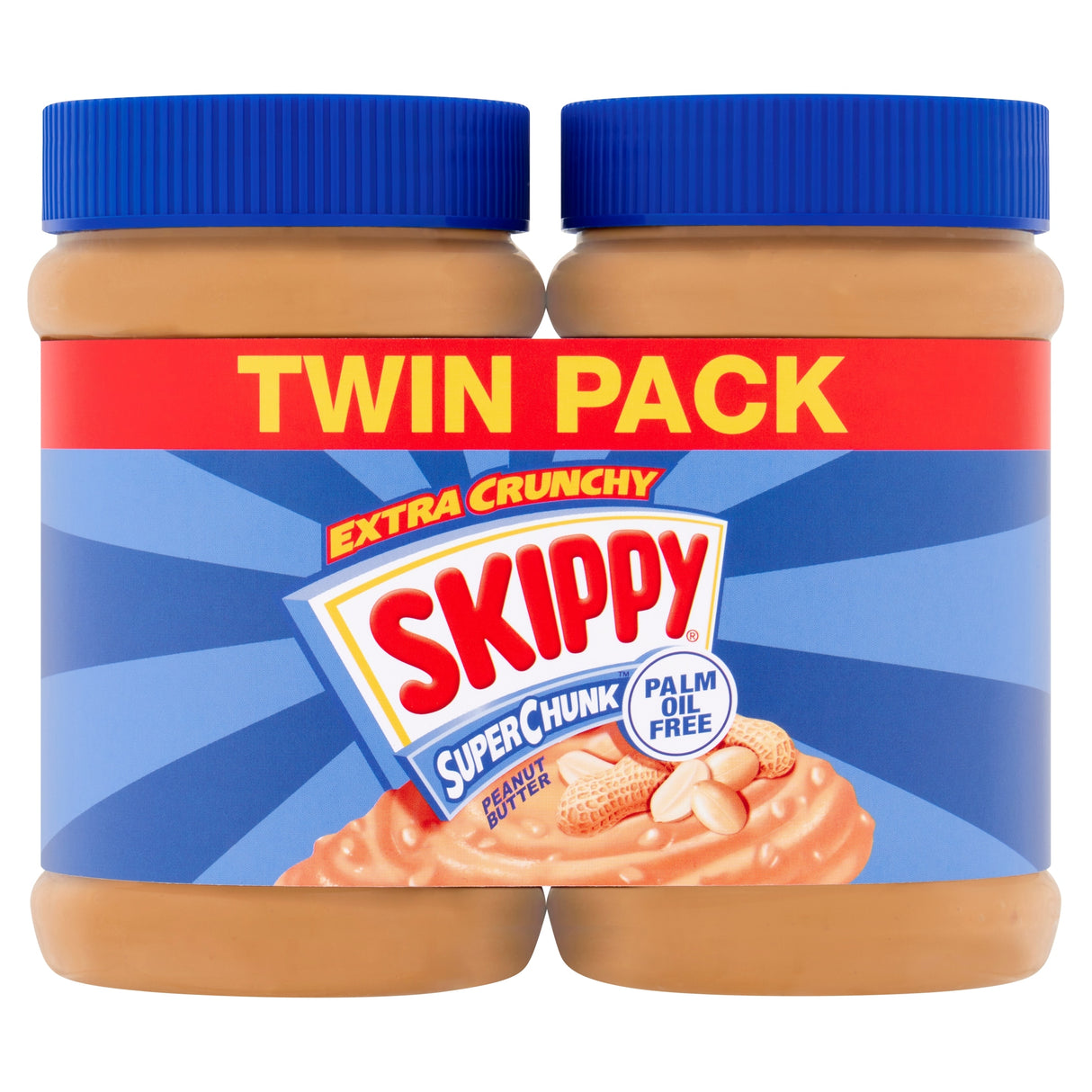 Skippy Superchunk Peanut Butter 2 x 454 g