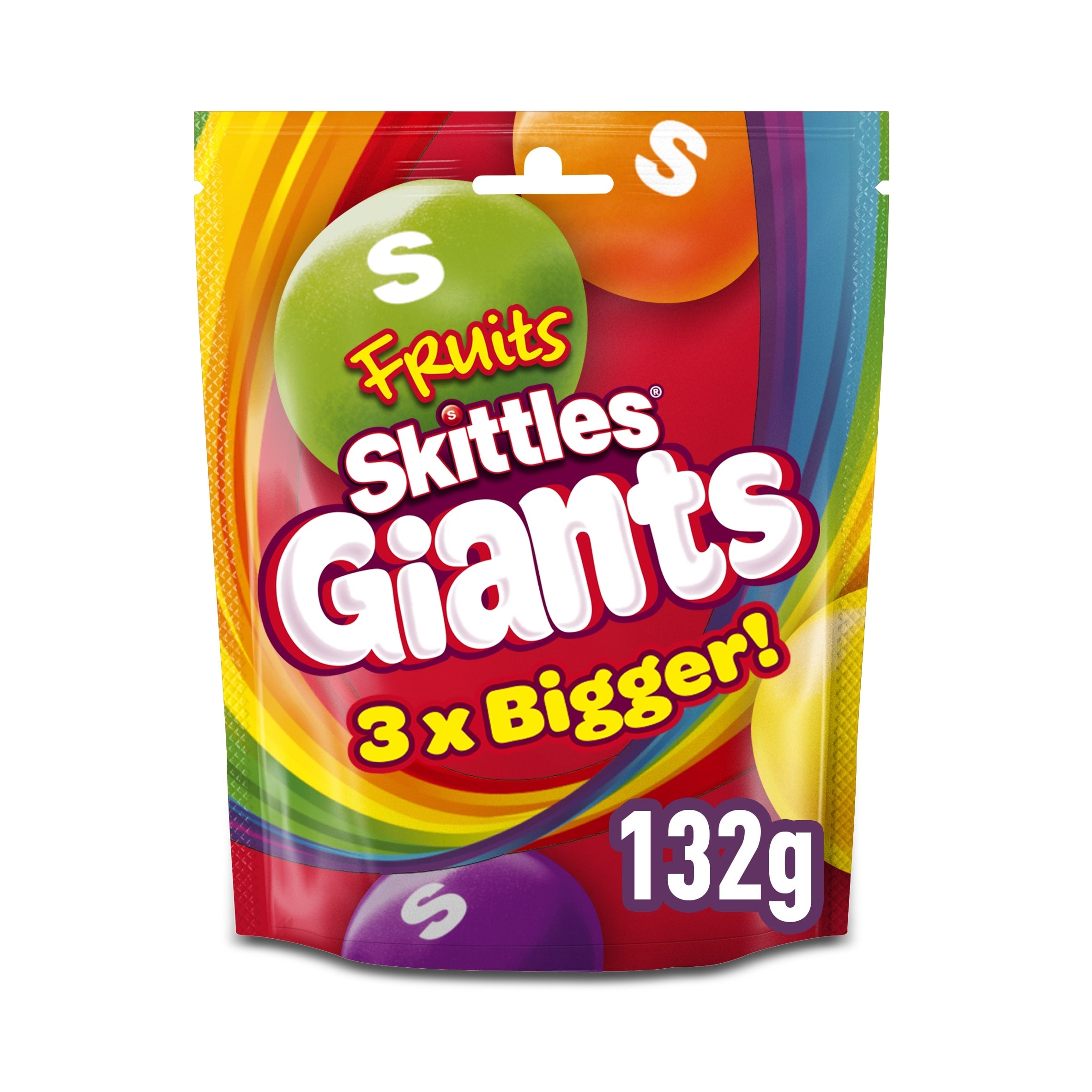 Skittles Fruits Giants Chewy Candies 132 g
