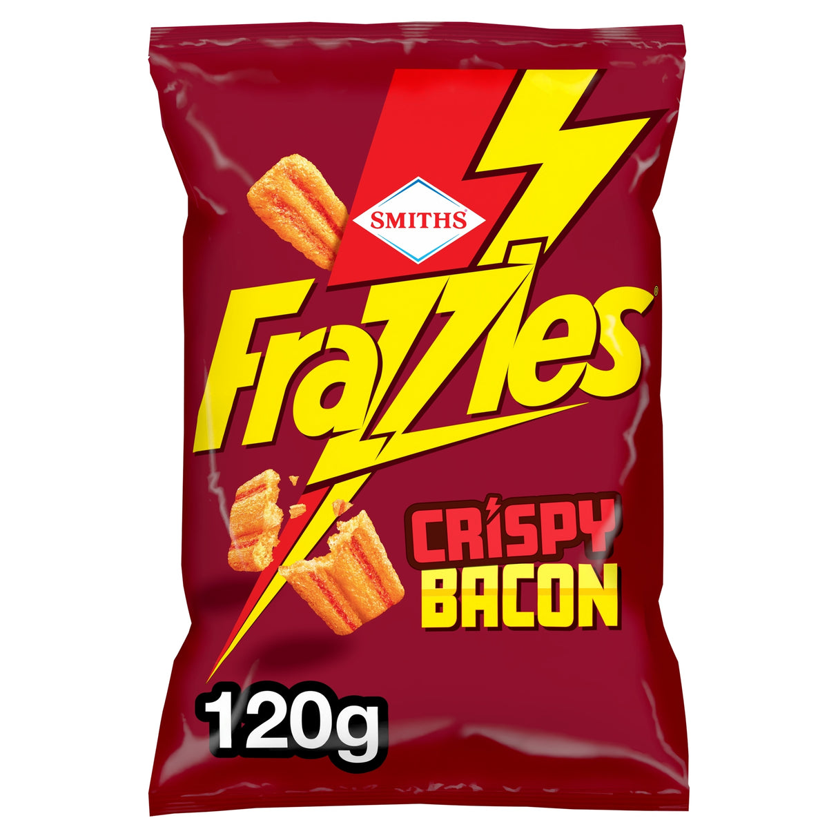 Smiths Frazzles Bacon Sharing Bag Crisps 120 g