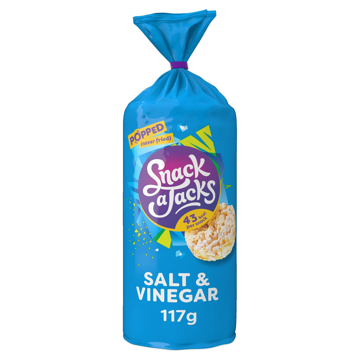 Snack A Jacks Salt & Vinegar Rice Cakes 117 g