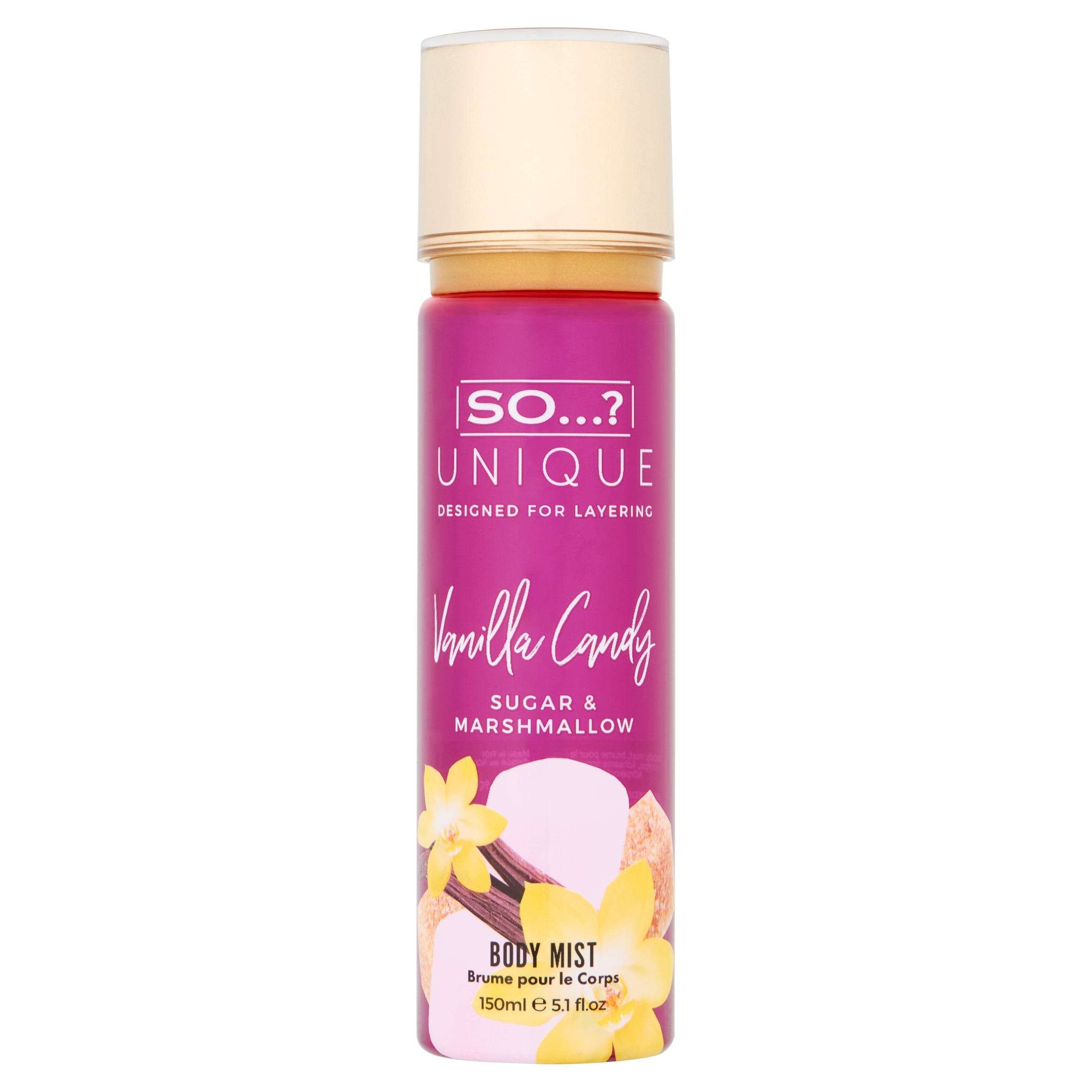 So...? Unique Vanilla Candy Body Mist 150 ml