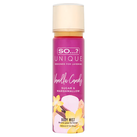 So...? Unique Vanilla Candy Body Mist 150 ml