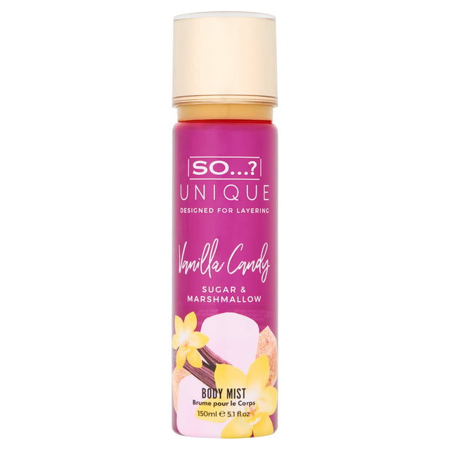 So...? Unique Vanilla Candy Body Mist 150 ml