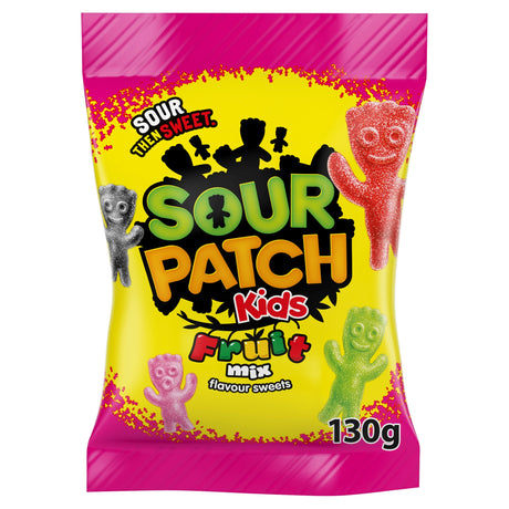 Sour Patch Kids Fruit Mix Sweets Bag 130 g