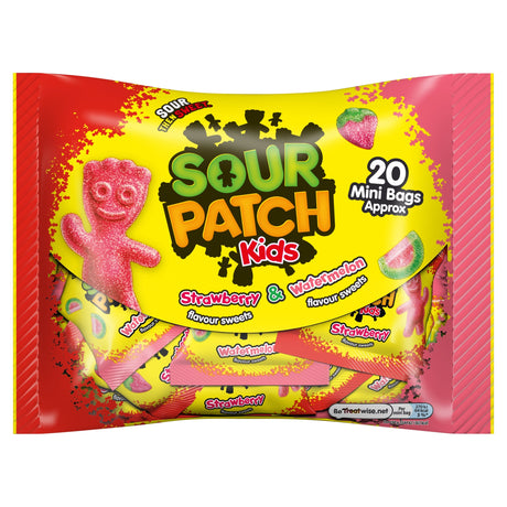Sour Patch Kids Strawberry & Watermelon Flavour Sweets 350 g