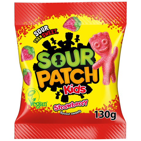 Sour Patch Kids Strawberry Sweets Bag 130 g
