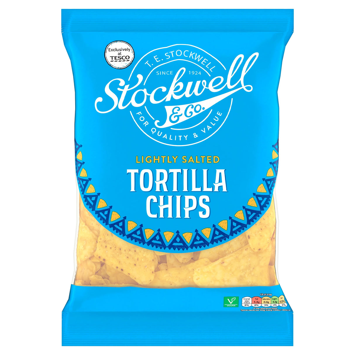 Stockwell & Co Lightly Salted Tortilla 200 g