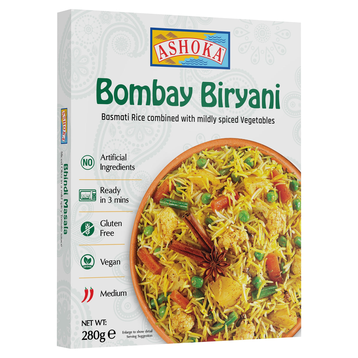 Ashoka Heat & Eat Bombay Biryani 280 g