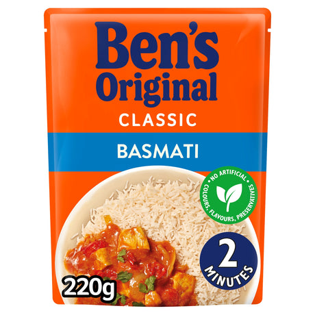 Ben's Original Basmati Microwave Rice 220 g