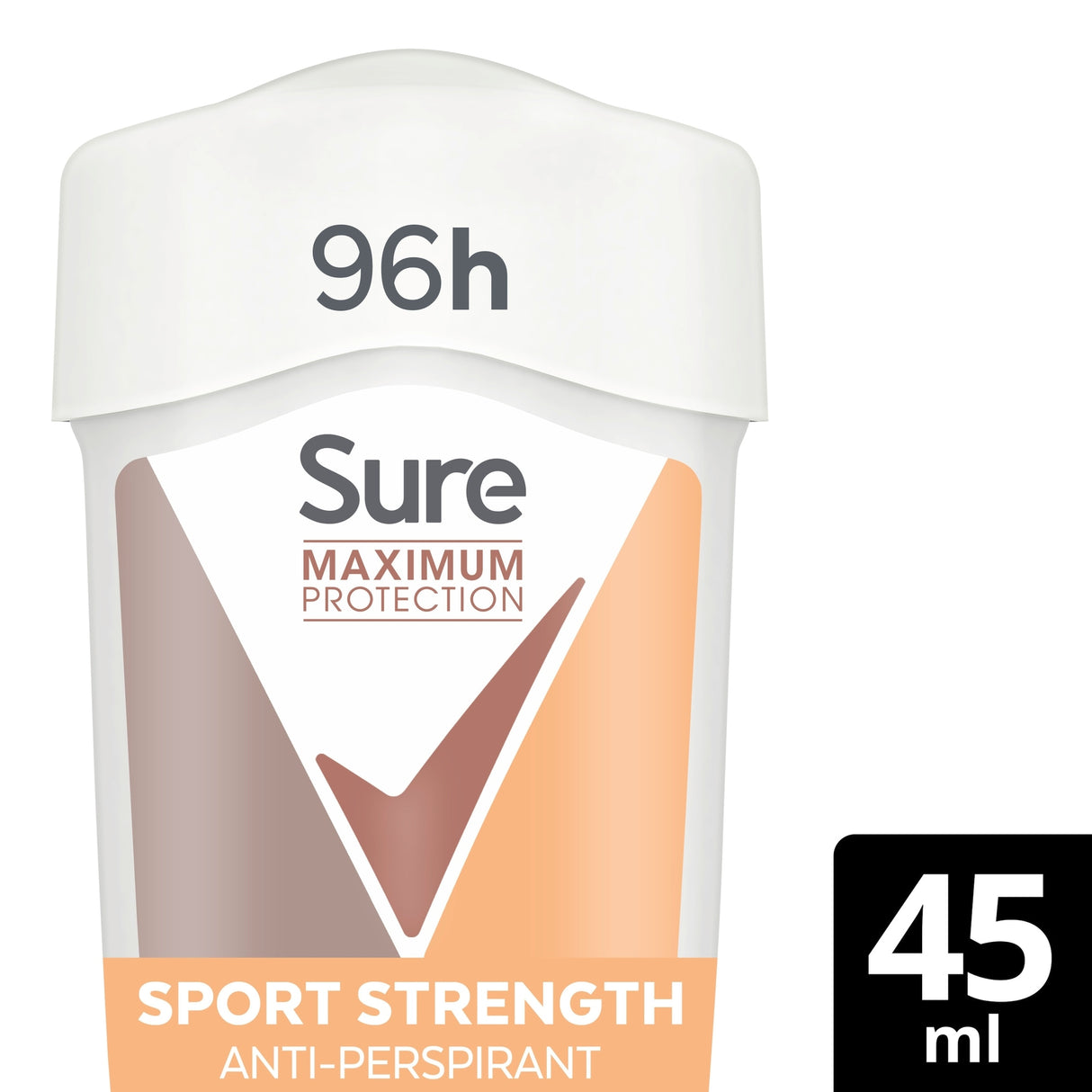Sure Women Sport Strength 96 Hour Maximum Protection Anti-Perspirant Deodorant Cream 45 ml