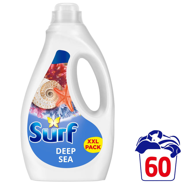 Surf Deep Sea Liquid Laundry Detergent 60 Washes 1.62 L