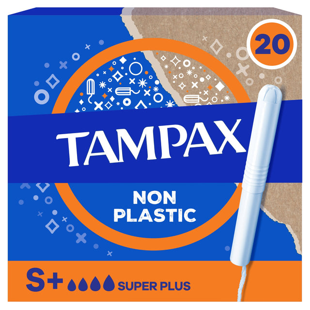 Tampax Super Plus Tampons With Applicator 20 Pack