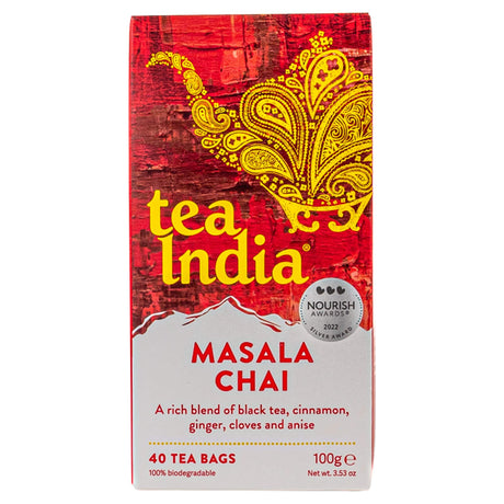 Tea India Masala Chai 40 Tea Bags 100 g
