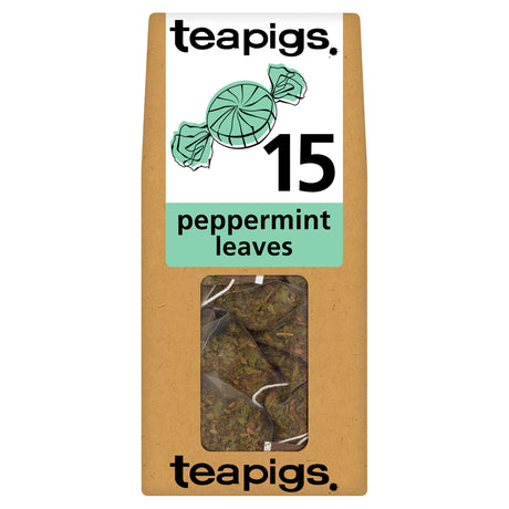 Teapigs Peppermint Leaves Tea Bags 15 Pack 30 g