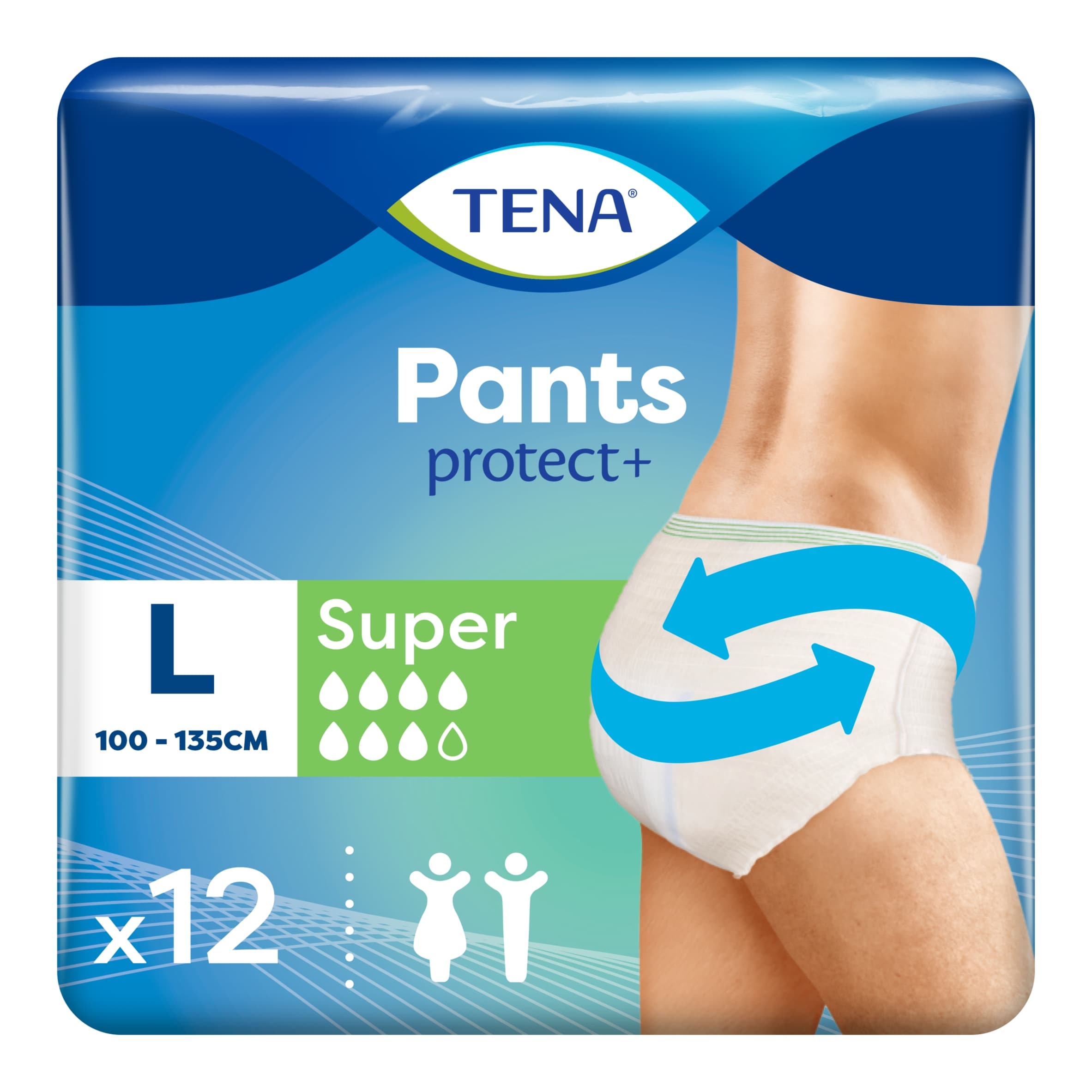 Tena Incontinence Pants Super Large x12