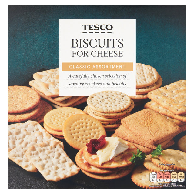 Tesco Biscuits For Cheese 500 g