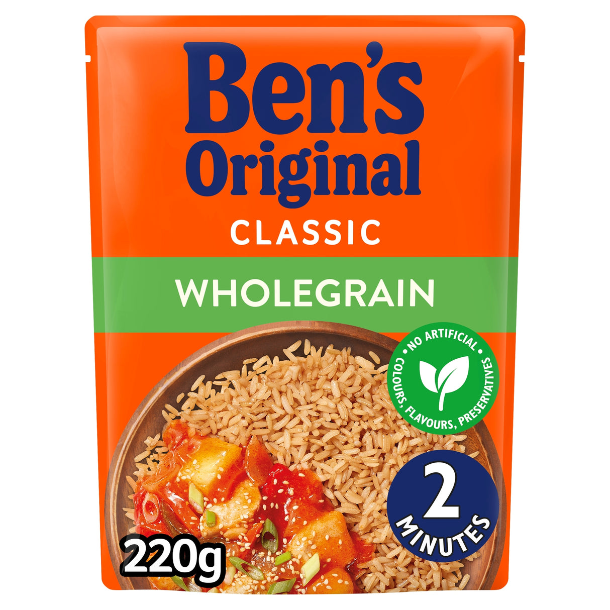Ben's Original Classic Wholegrain Rice 220 g
