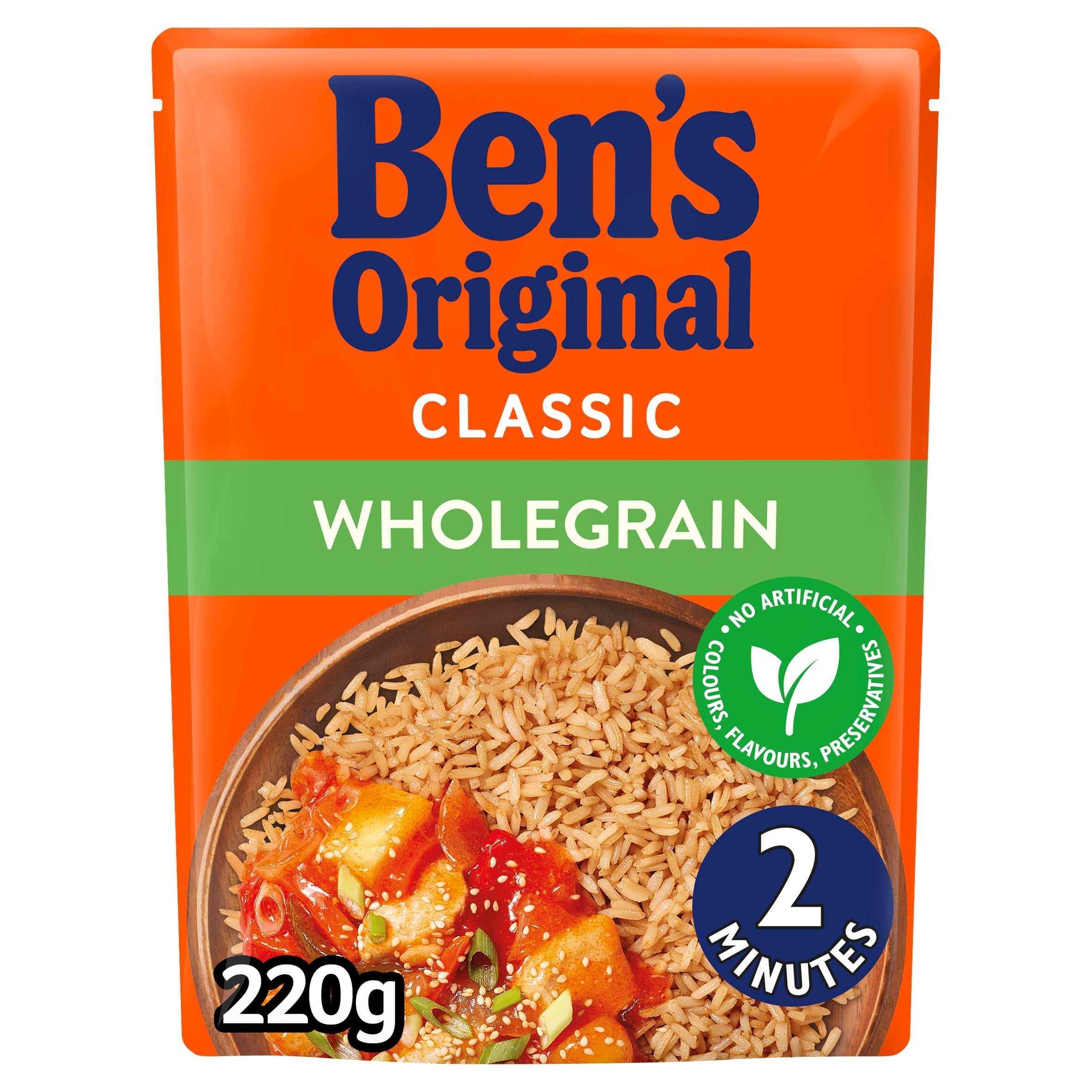 Ben's Original Classic Wholegrain Rice 220 g