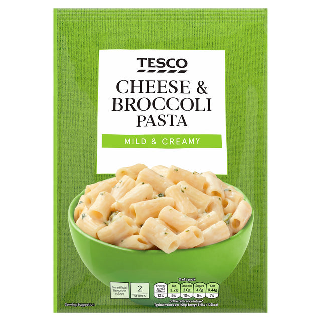 Tesco Cheese & Broccoli Pasta 120 g