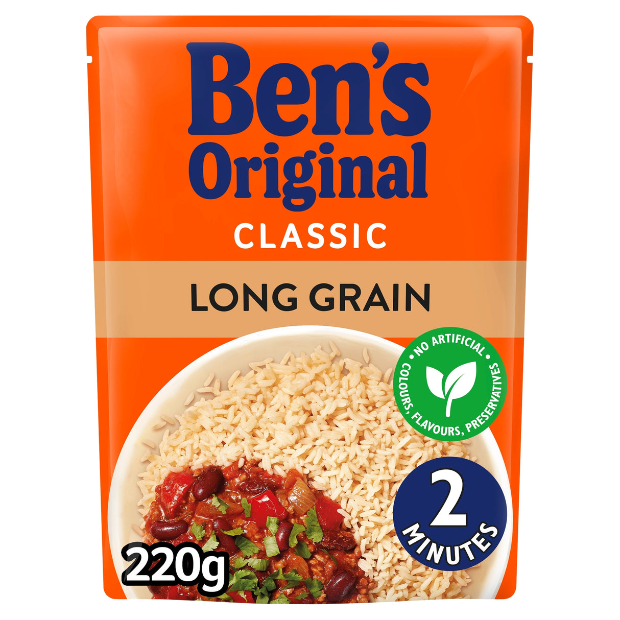 Ben's Original Long Grain Microwave Rice 220 g
