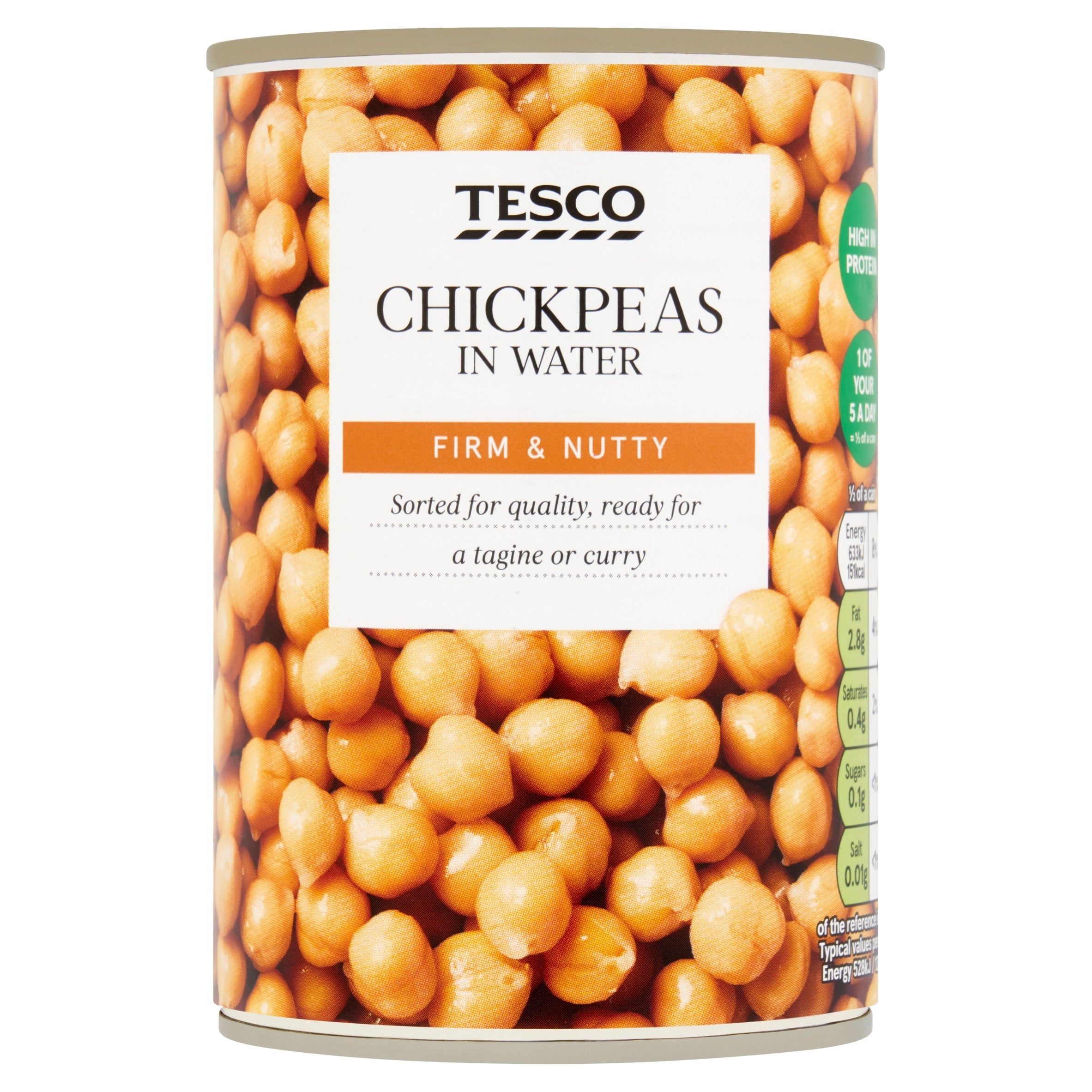 Tesco Chickpeas In Water 400 g
