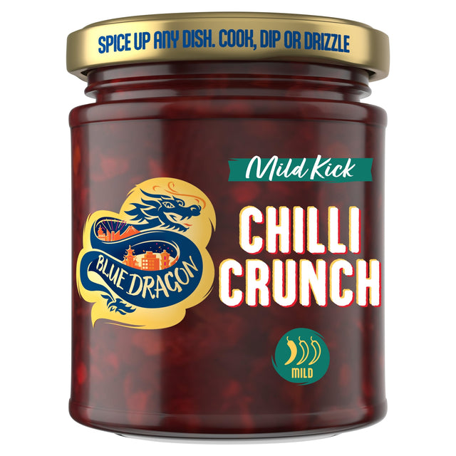 Blue Dragon Mild Kick Chilli Crunch 180 g