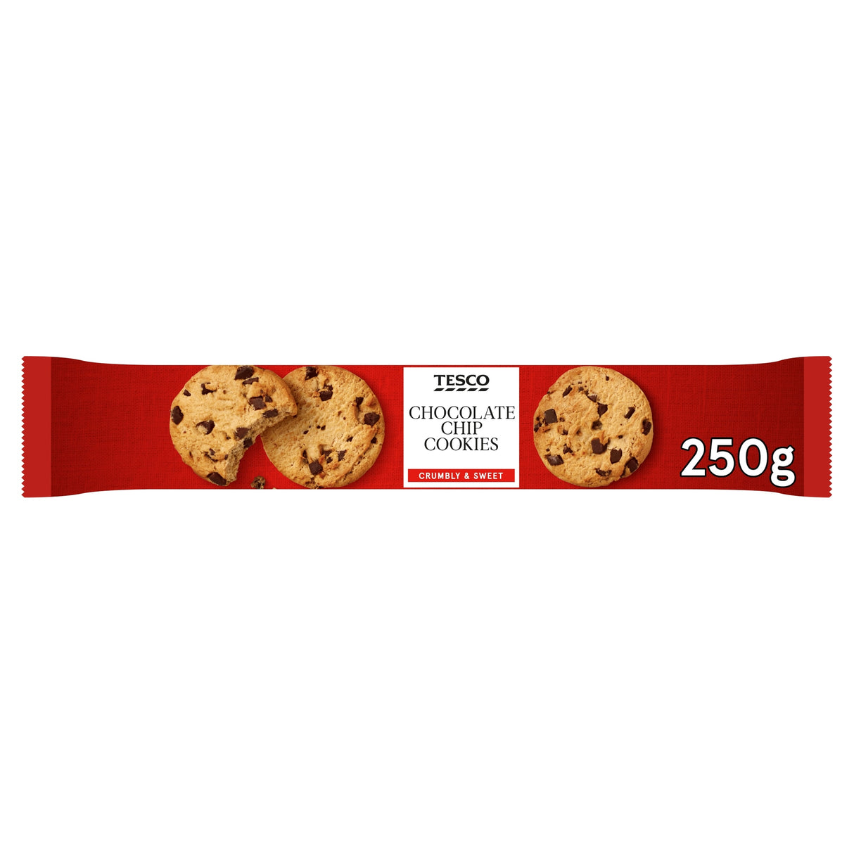 Tesco Chocolate Chip Cookies 250 g