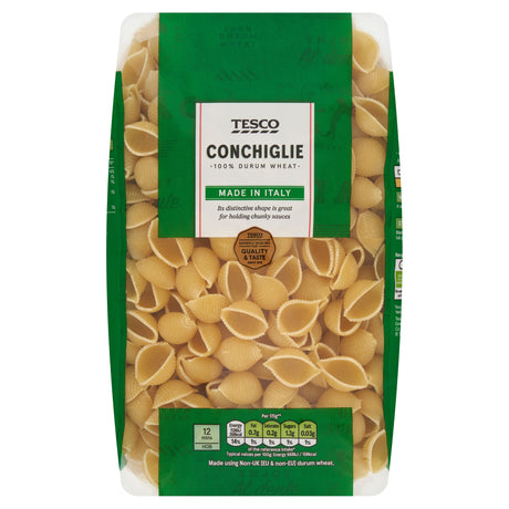 Tesco Conchiglie Pasta Shells 1 kg