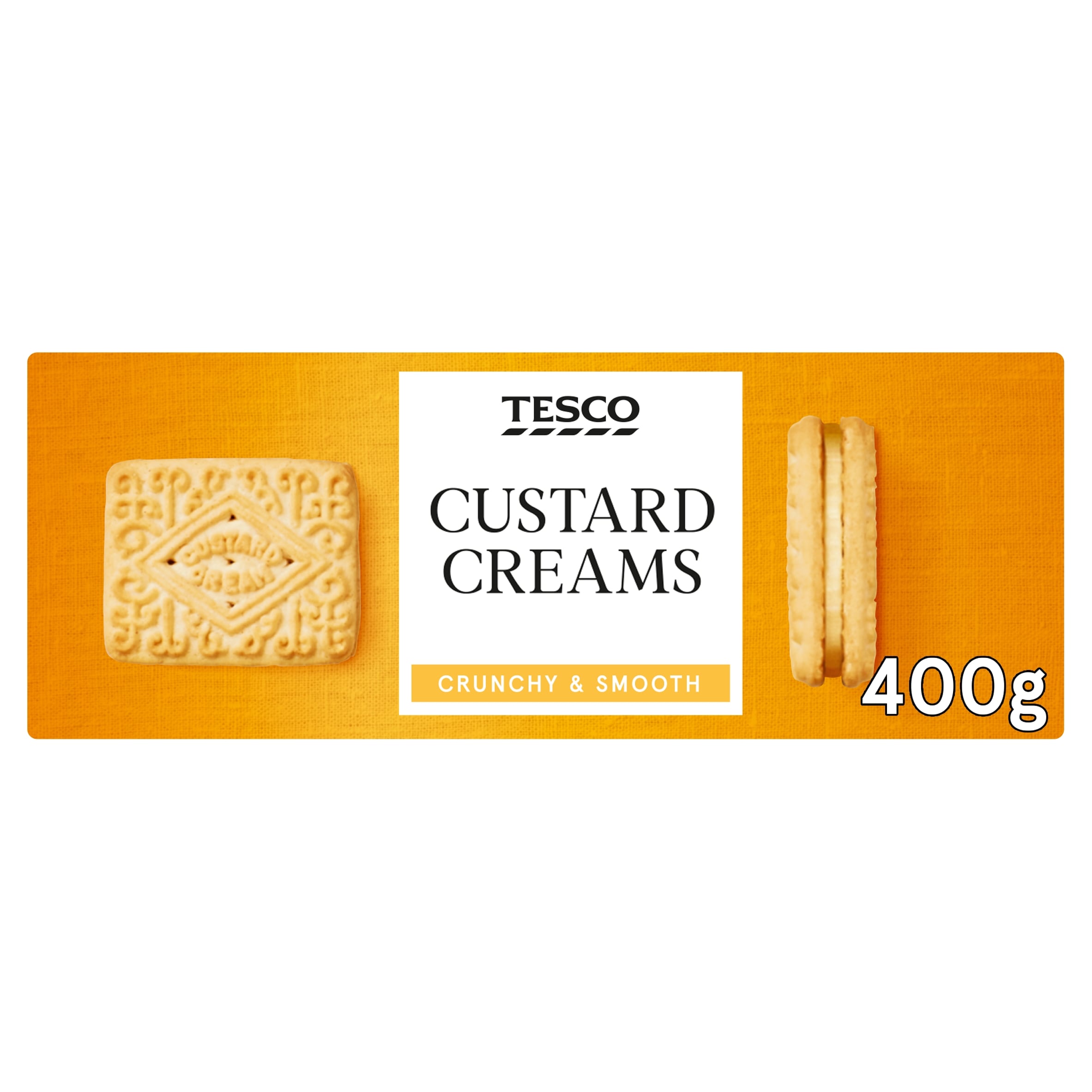 Tesco Custard Cream Biscuits 400 g
