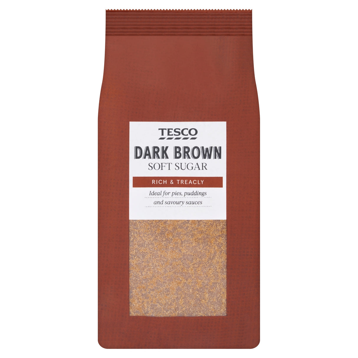 Tesco Dark Brown Soft Sugar 500 g