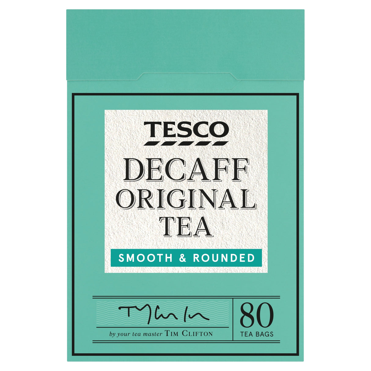 Tesco Decaff Original Tea 80 Pack 250 g