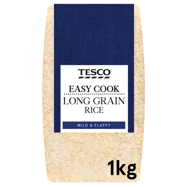 Tesco Easy Cook Long Grain Rice 1 kg