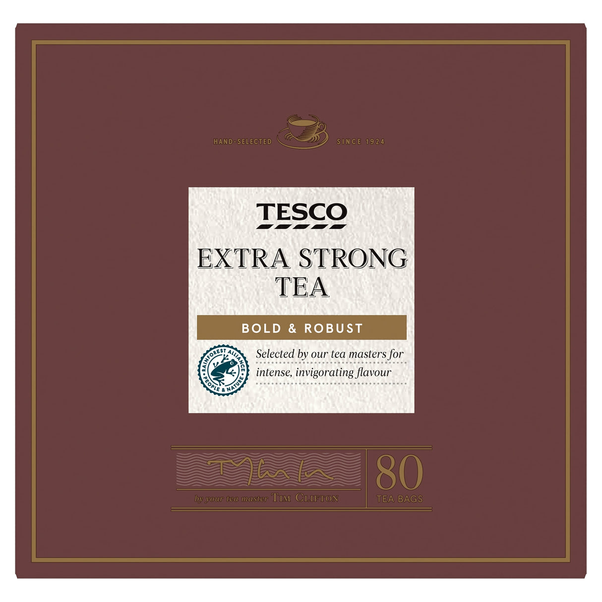 Tesco Extra Strong Tea 80 Bags 250 g