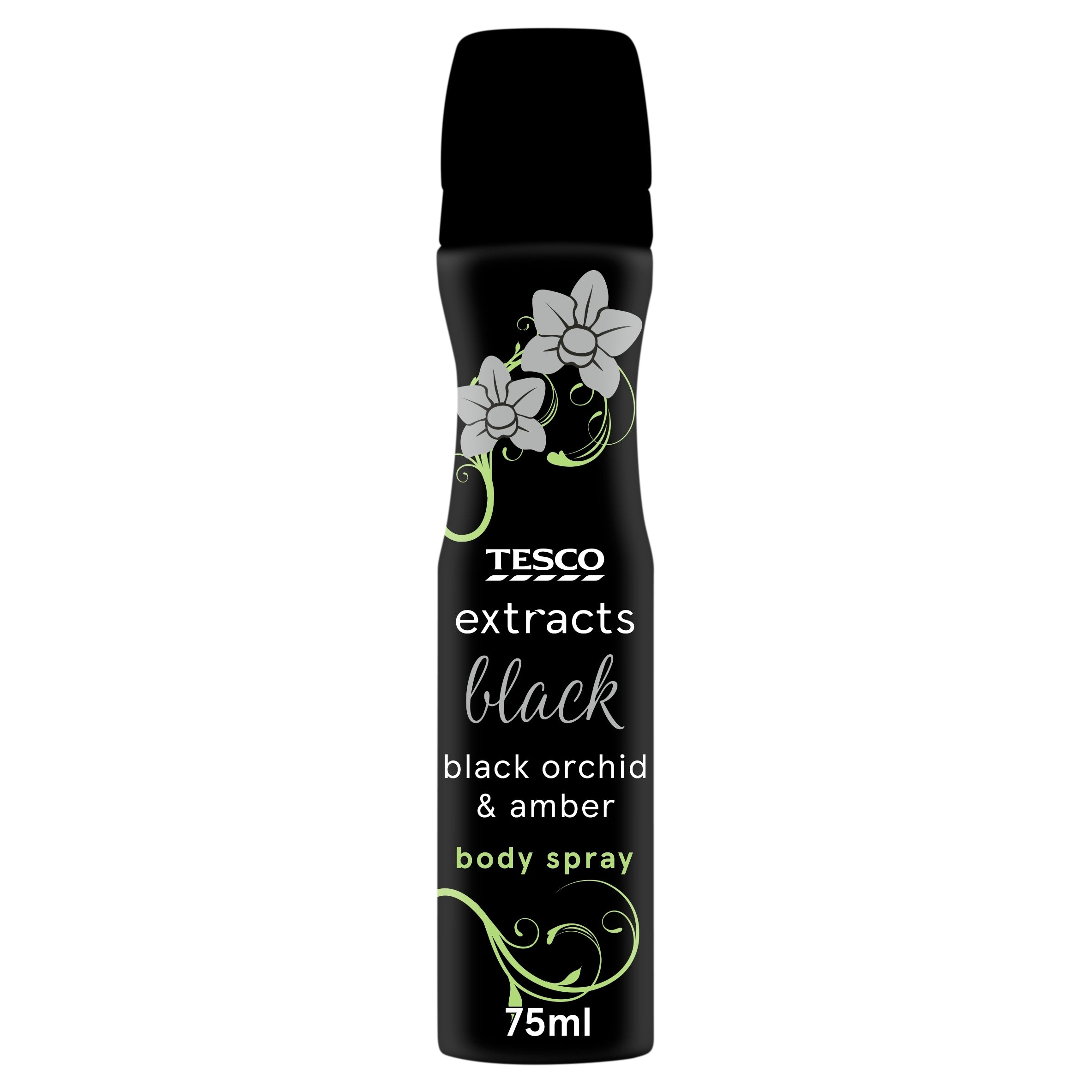 Tesco Extracts Female Bodyspray Black 75 ml