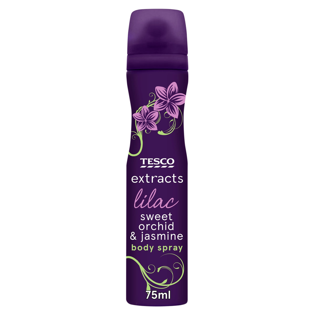 Tesco Extracts Female Bodyspray Lilac 75 ml