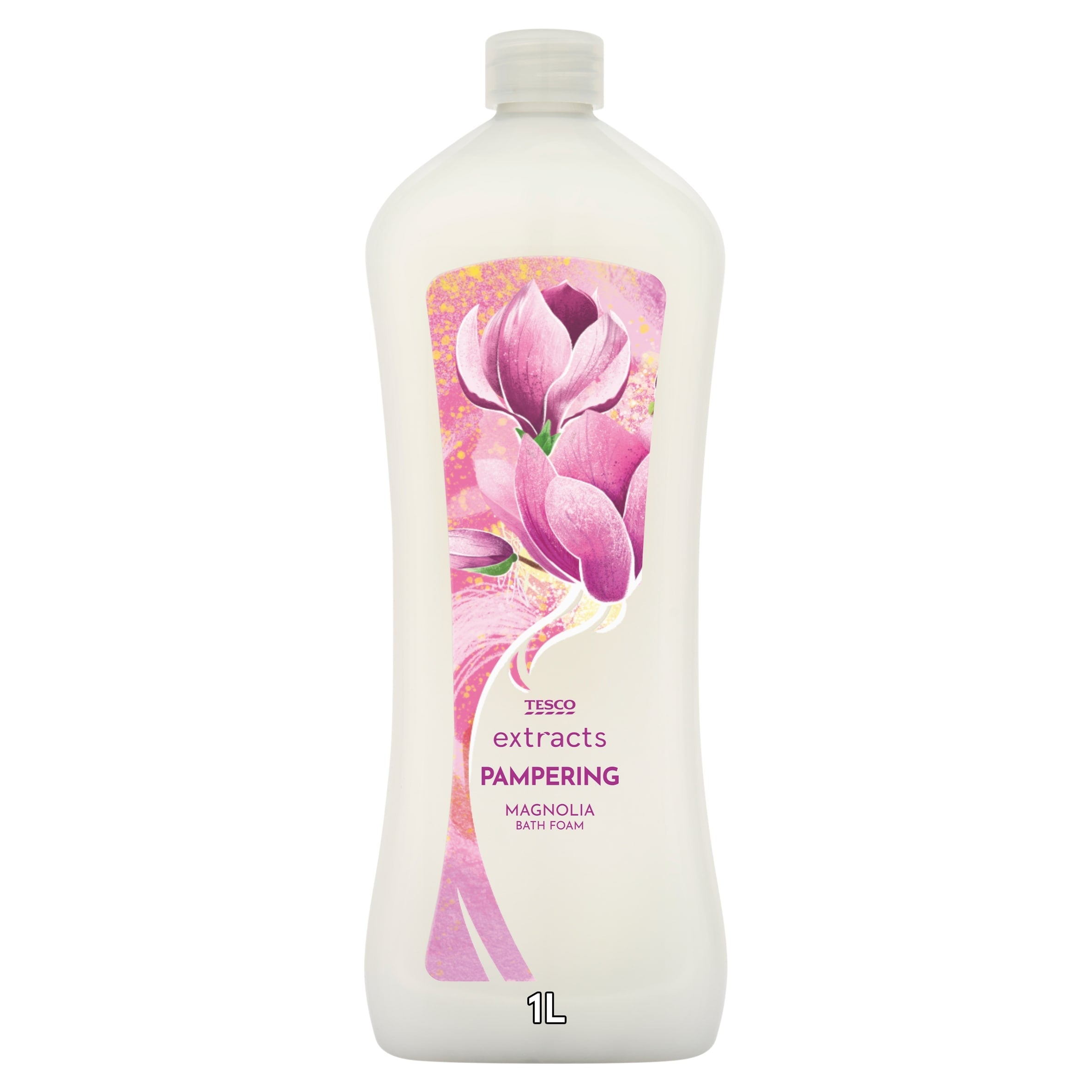 Tesco Extracts Magnolia Bath Foam 1 L