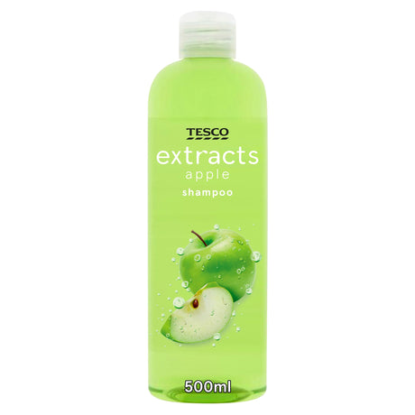 Tesco Extracts Shampoo Apple 500 ml