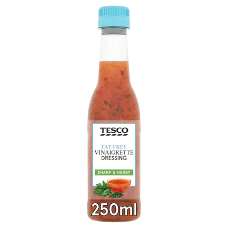 Tesco Fat Free Vinaigrette Dressing 250 ml