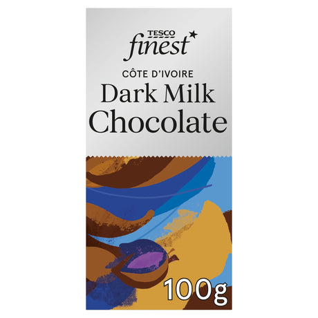 Tesco Finest 48% Dark Milk Chocolate 100 g