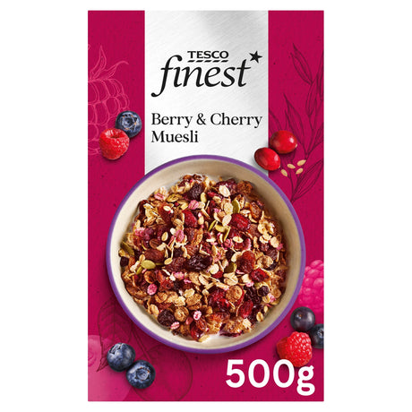 Tesco Finest Berry & Cherry Museli 500 g