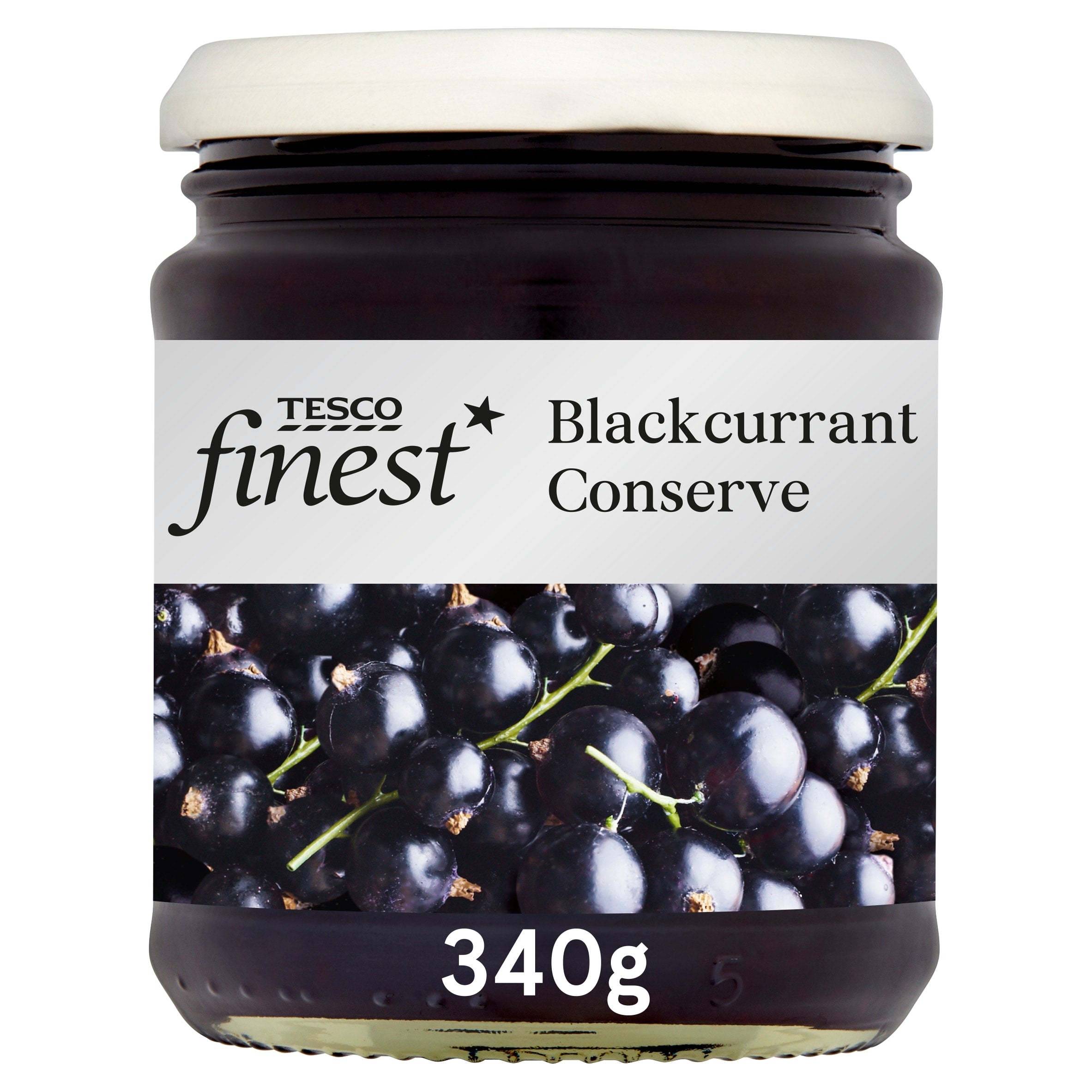 Tesco Finest Blackcurrant Conserve 340 g